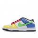  Nike DUNK LOW “Free 99 White Yellow Green Blue Pink”