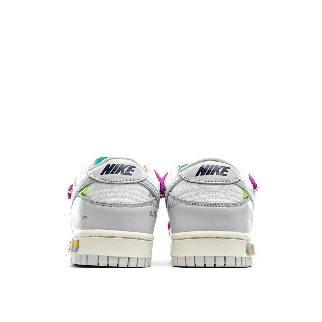  Nike 0ff-White x Nike Dunk Low “21 of 50” OW White Grey