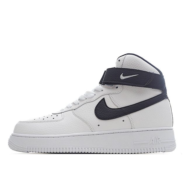  Nike Air Force 1 High ’07 White and Black High Top