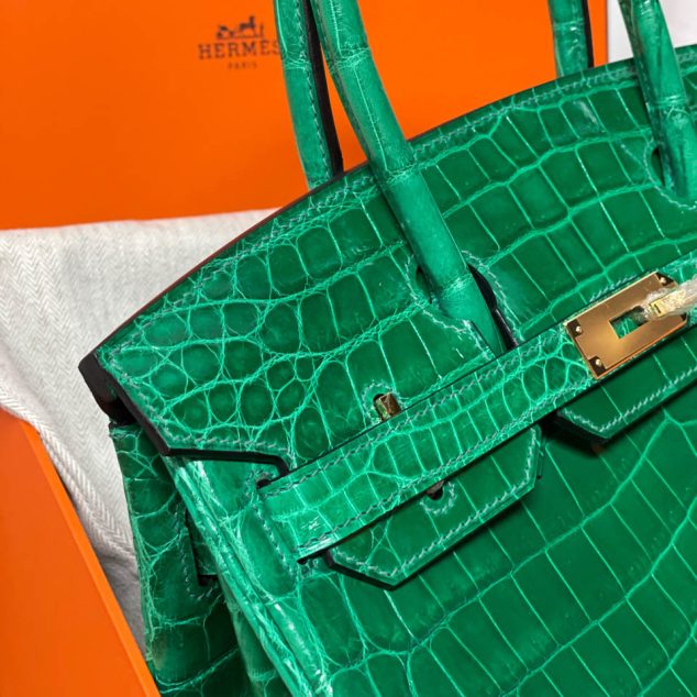  Birkin Ro Emerald Green Size: 30cm