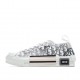  Dior B23 Oblique Slip-on Low Top Sneakers Sheer Print Sneakers