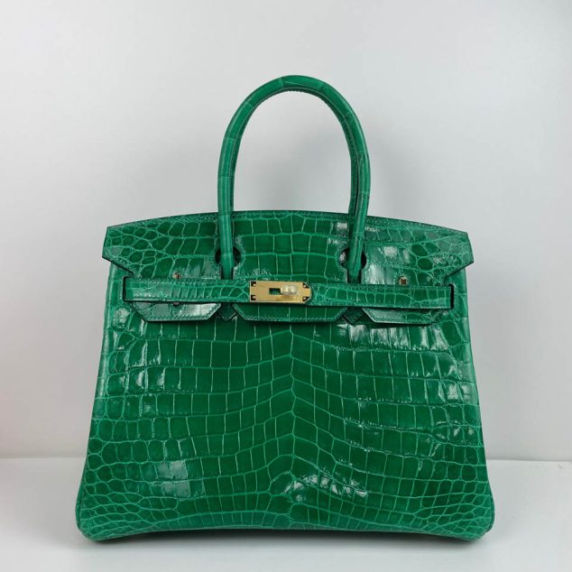  Birkin Ro Emerald Green Size: 30cm