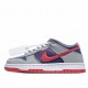  Nike SB Dunk Low Pro QSSamba Grey Red Blue