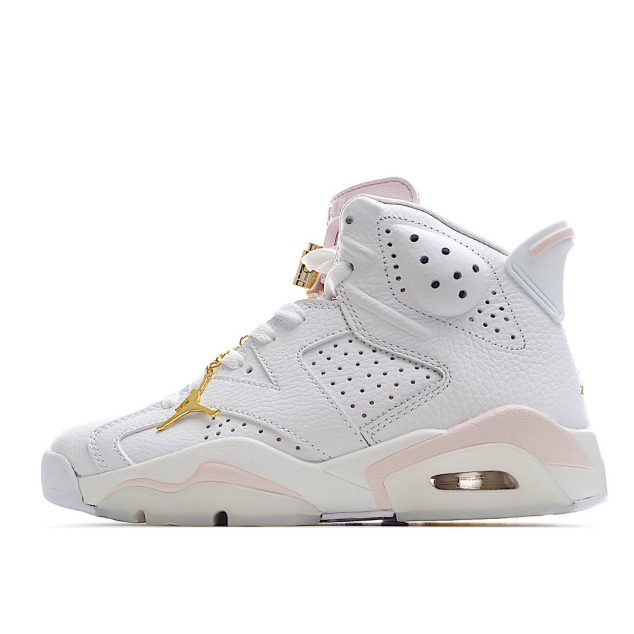  Wmns Air Jordan 6 Retro ‘Gold Hoops’