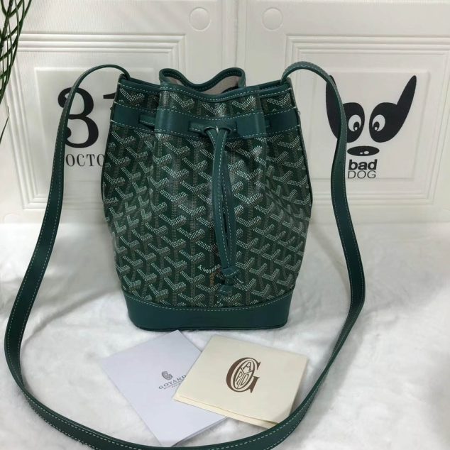  Goyard Shoulder Bucket Bag Size: 17.5*15*H 23cm