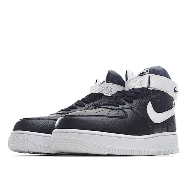  Nike Air Force 1 High Top Black & White