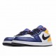  Air Jordan 1 Low ‘White Deep Royal Blue’