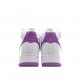  Nike Air Force 1 High ’07 White and Purple High Top