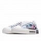  Dior B23 Oblique Slip-on Low Top Sneakers Sheer Print Sneakers