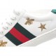  Gucci ACE series small white shoes casual shoes