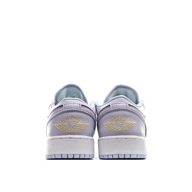  Air Jordan 1 Low GS ‘Oxygen Purple’