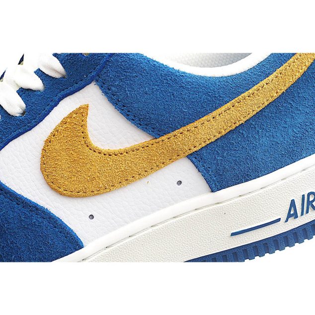  Nike Air Force 1 Blue and Yellow