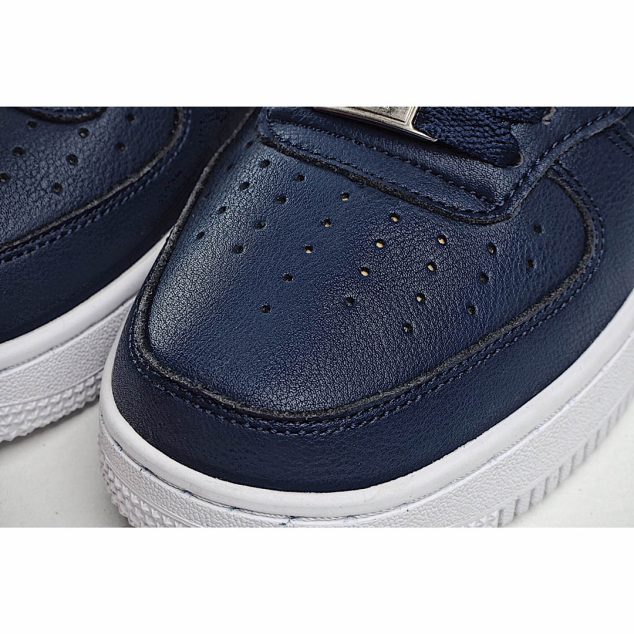  Nike Air Force 1 Dark Blue and White