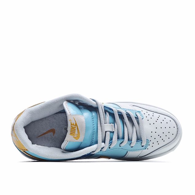  Nike Dunk Low Pro 2020 Blue White Yellow