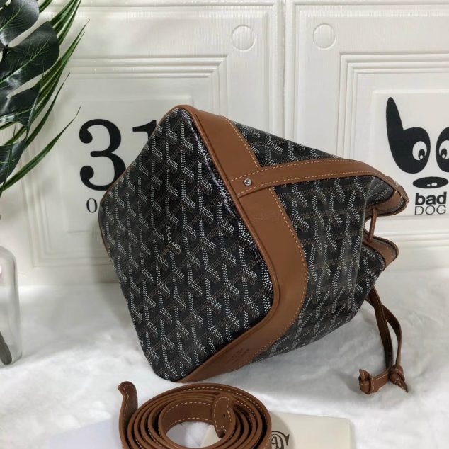  Goyard Shoulder Bucket Bag Size: 17.5*15*H 23cm