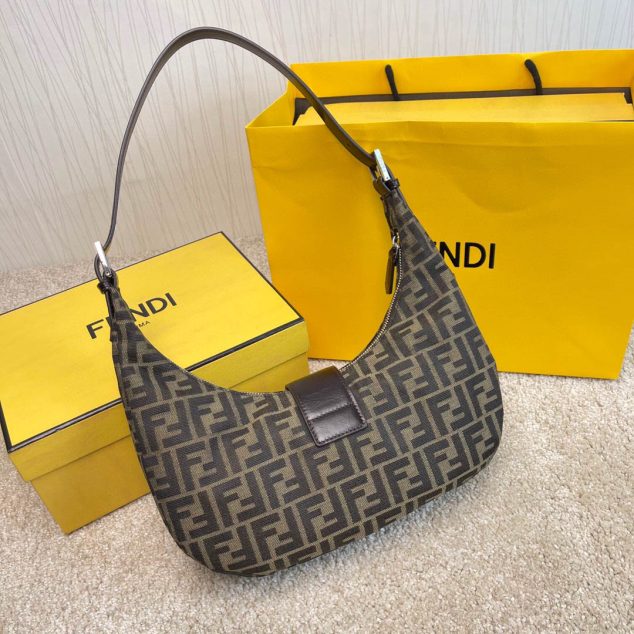  Fendi old flower moon bag Ref:8867