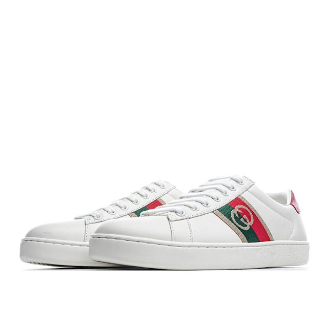  Gucci ACE series small white shoes casual shoes