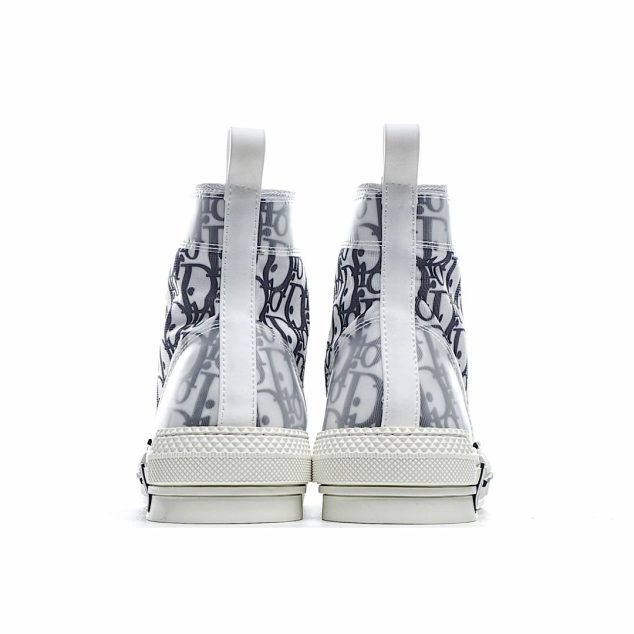  Dior B23 Oblique Slip-on Low Top Sneakers Sheer Print Sneakers