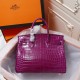  Hermes crocodile print