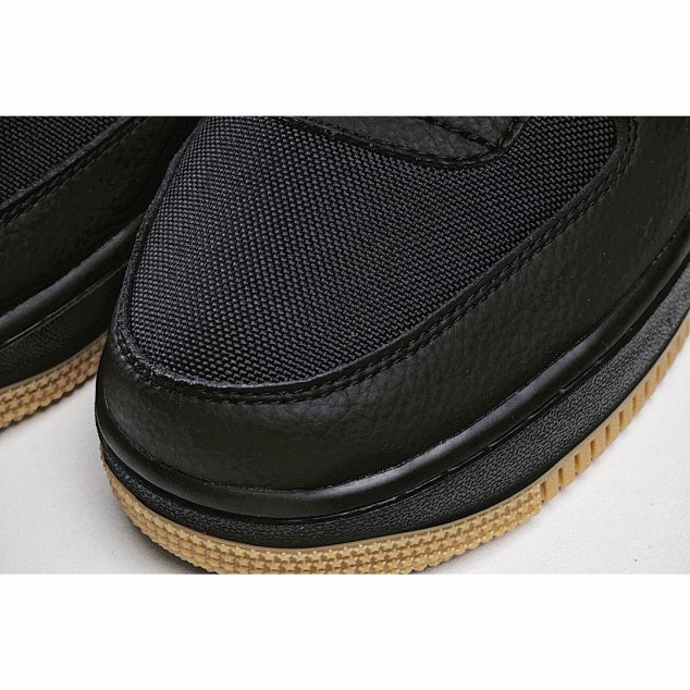  Nike Air Force 1 GORE-TEX Black Brown Beige Low Top