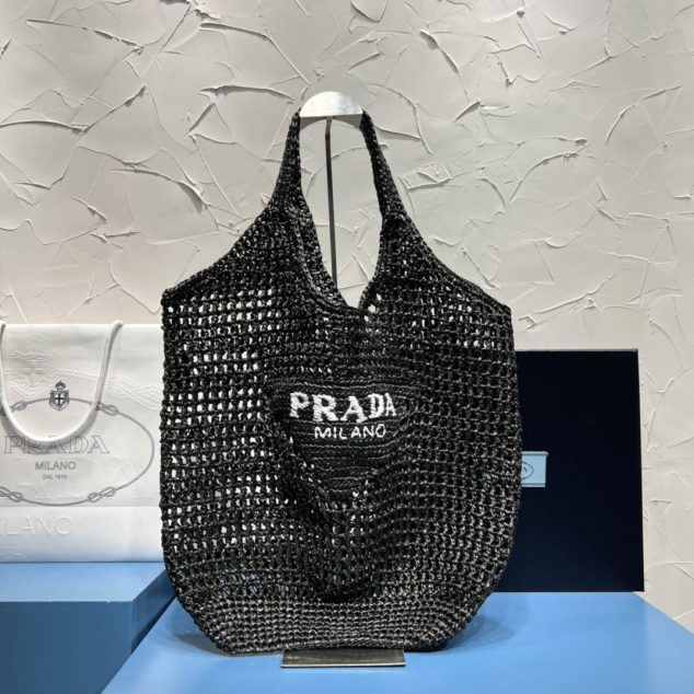  Prada Fiber Tote Size:45x51cm 1BG424