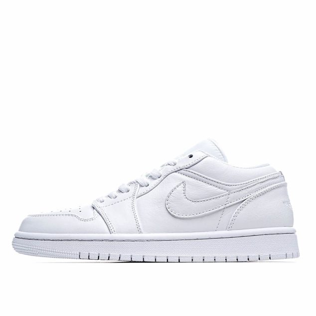  Air Jordan 1 Low ‘Triple White’