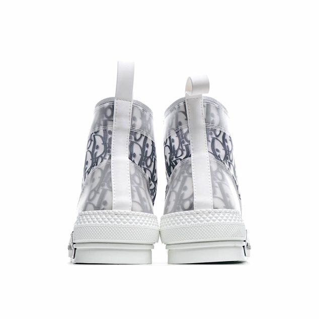  Dior B23 Oblique Slip-on Low Top Sneakers Sheer Print Sneakers