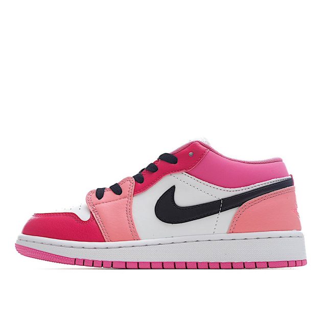  Air Jordan 1 Low GS ‘White Pinksicle’