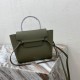  Grainy calfskin leather handbag No.175519