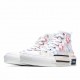  Dior B23 Oblique Slip-on Low Top Sneakers Sheer Print Sneakers