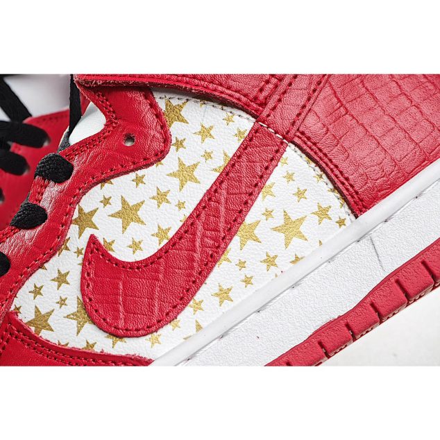  Nike SB Dunk High “Team Crimson” SB Sneakers