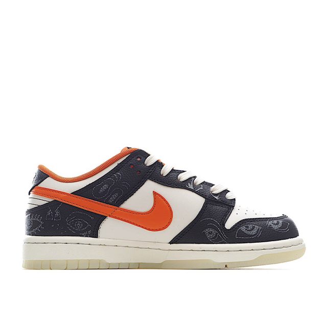  Nike Dunk SB Low Black And White Orange