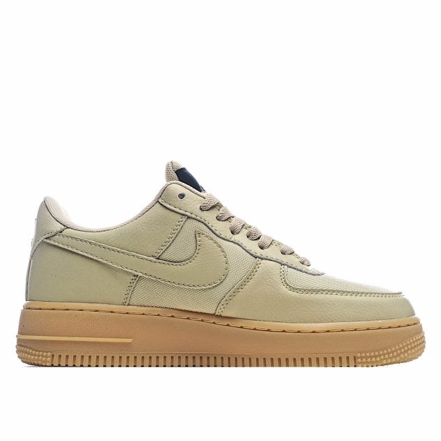  Nike Air Force 1 GORE-TEX Black Brown Beige Low Top