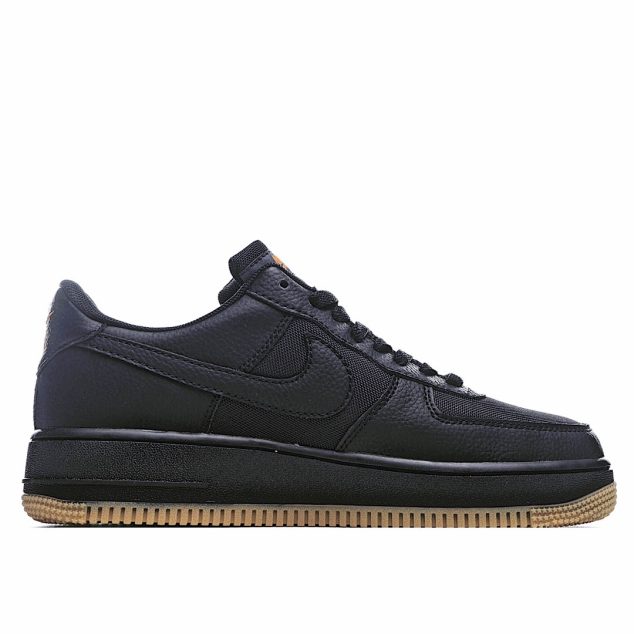  Nike Air Force 1 GORE-TEX Black Brown Beige Low Top