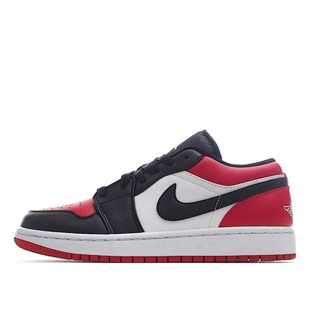  Air Jordan 1 Low GS ‘Bred Toe’