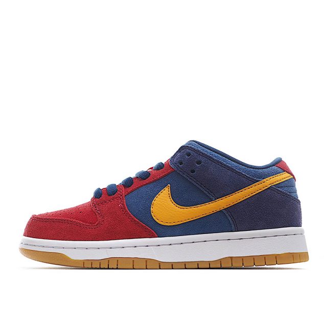  Nike SB Dunk Low “Barcelona” “Catalonia” Suede