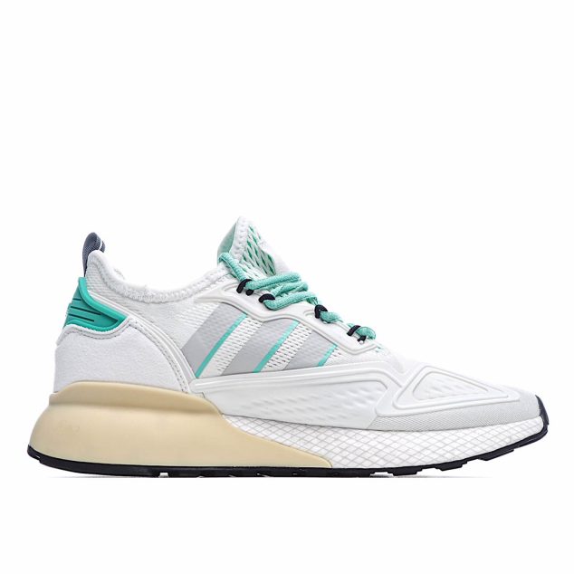  Adidas ZX 2K Boost ‘Grey Hi-Res Green’