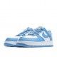  Nike Air Force 1 07 Blue and White