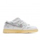  Nike 0ff-White x Nike Dunk Low “01 of 50” OW White Silver