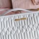  Miu Miu Matelasse lambskin long shoulder strap height 12.5cm length 24cm width 4 cm