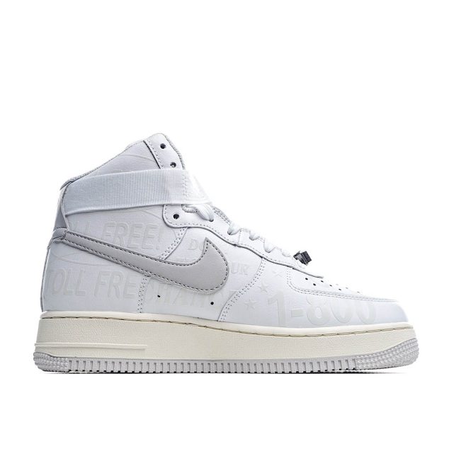  Nike Air Force 1 07 Premium Toll Free  灰  色