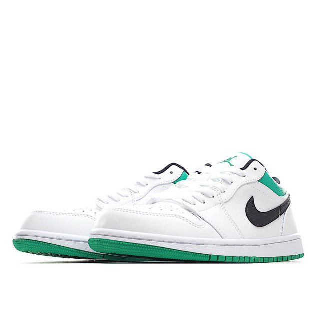  Air Jordan 1 Low ‘White Lucky Green’