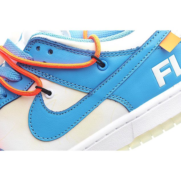  Nike Off-White x Nk Dunk Low “12 of 50” OW Sneakers