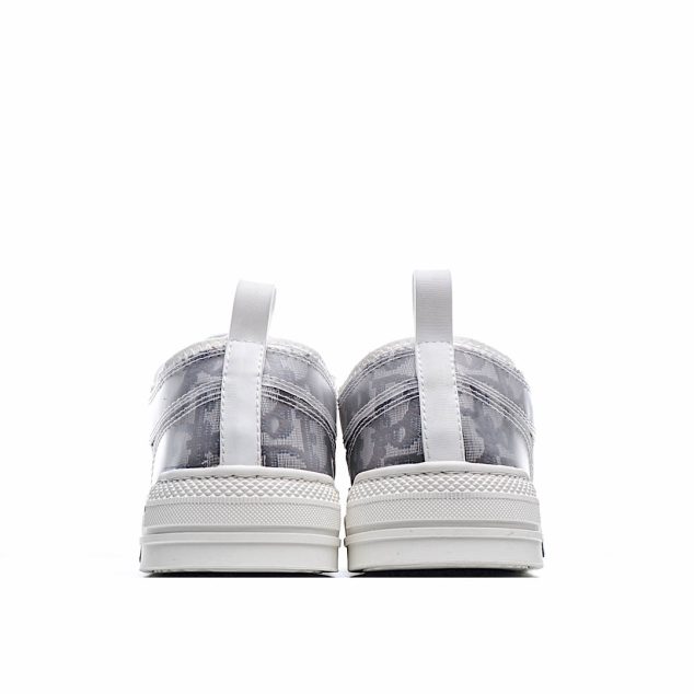  Dior B23 Oblique Slip-on Low Top Sneakers Sheer Print Sneakers