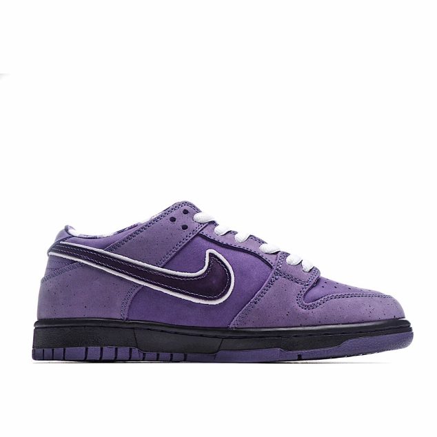  Concepts x Nike SB Dunk Low Purple Lobster Low Top Sneakers