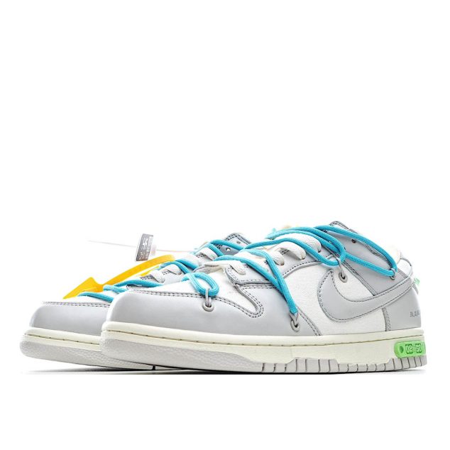  Nike 0ff-White x Nike Dunk Low “02 of 50” OW White Grey