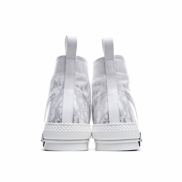  Dior B23 Oblique Slip-on Low Top Sneakers Sheer Print Sneakers