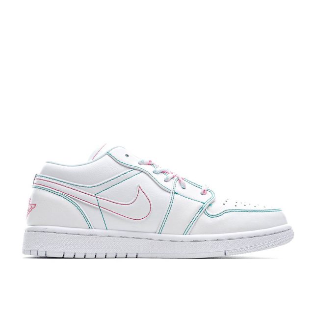  Air Jordan 1 Low GS ‘Aurora Green’