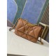 26*9*16 cm CHANEL 19 bag brown 