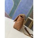 26*9*16 cm CHANEL 19 bag brown 